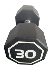 Octagon Coated Dumbbell 30 LB