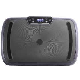 Vibration Plate Exercise Machine, Full Body Vibrating Platform for Lymphatic Drainage and Weight Loss
