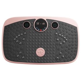 Vibration Plate Exercise Machine, Whole Body Shaker with Magnetic Acupoints for Lymphatic Drainage and Weight Loss