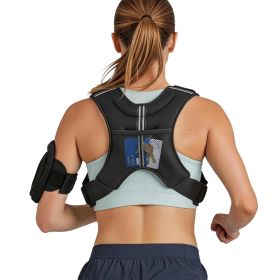 Weighted Vest, 10 lbs Body Weight Vest for Men Women, with Reflective Stripe, Adjustable Buckle, Workout Equipment for Strength Training, Running