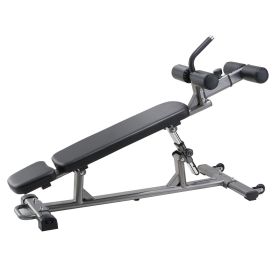 Sit Up Bench, Decline Ab Bench with Reverse Crunch Handle, with 4 Adjustable Height Settings, Heavy Duty Steel, 1000 Lbs Capacity