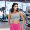 Women Strap Sport Bras Padded Strappy Crop Square Neck Low Impact Bras Sexy Fitness Tank Tops with Removable Pads Flat Straps for Gym Yoga Workout