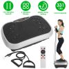 Vibration Exercise Machine With Resistant Bands Remote Control Whole Body Vibration Platform Workout Equipment Home Fitness Training Equipment
